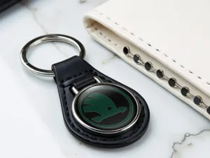 Skoda Portachiavi Di Lusso Design Superbo Look Raro